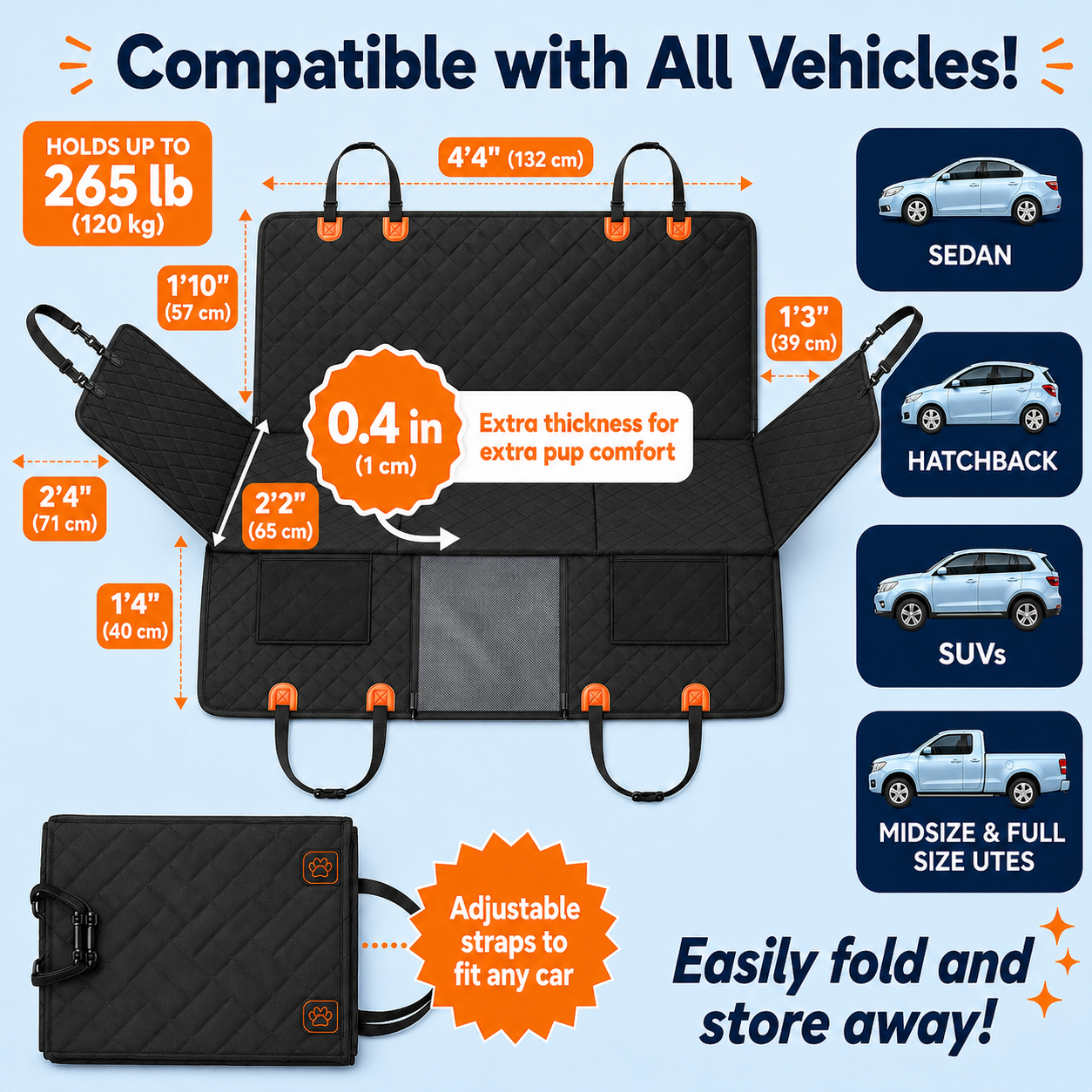 Soluvia - SecureBase Back Seat Cover