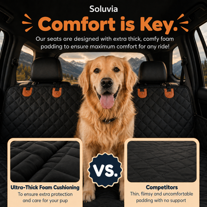 Soluvia - SecureBase Back Seat Cover