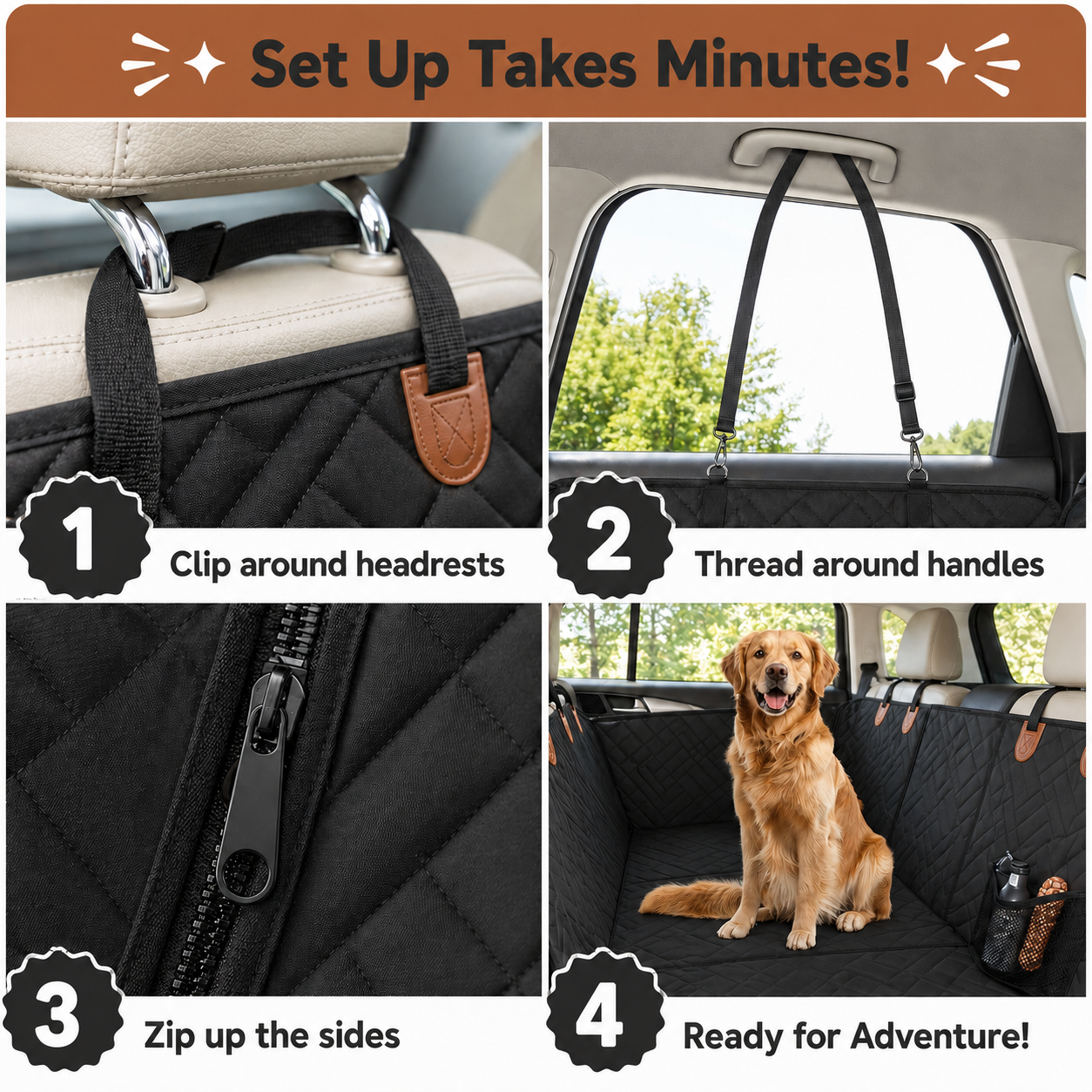 Soluvia Hard-Bottom Backseat Extender