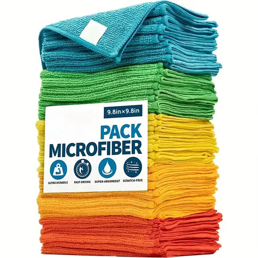5pcs Microfiber quick-clean cloth