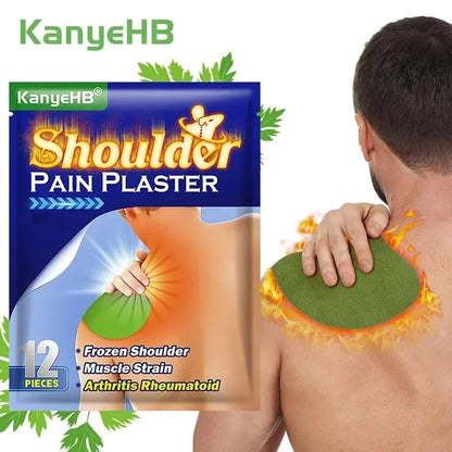 12x Self-heating Neck and Shoulder Relief Patches