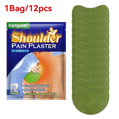 12x Self-heating Neck and Shoulder Relief Patches